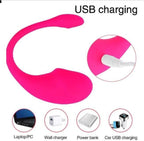 App Remote Controlled Wearable Panty Vibrator - Waterproof Silicone 10-Speed G-Spot Clitoral Massager For Couples Play