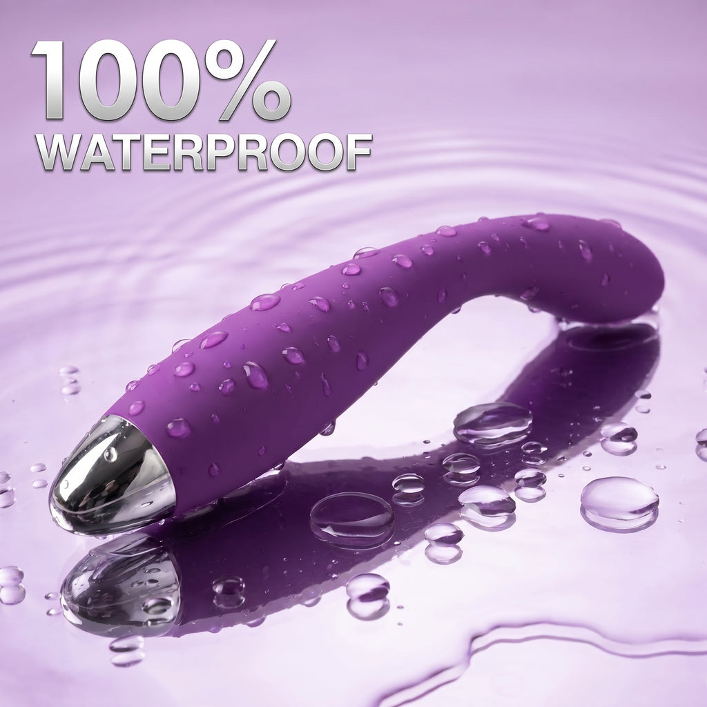 SVAKOM 4-in-1 Ergonomic G-Spot Vibrator - IPX7 Waterproof Food-Grade Silicone Multi-Speed Whisper-Quiet Premium Intimacy Massager