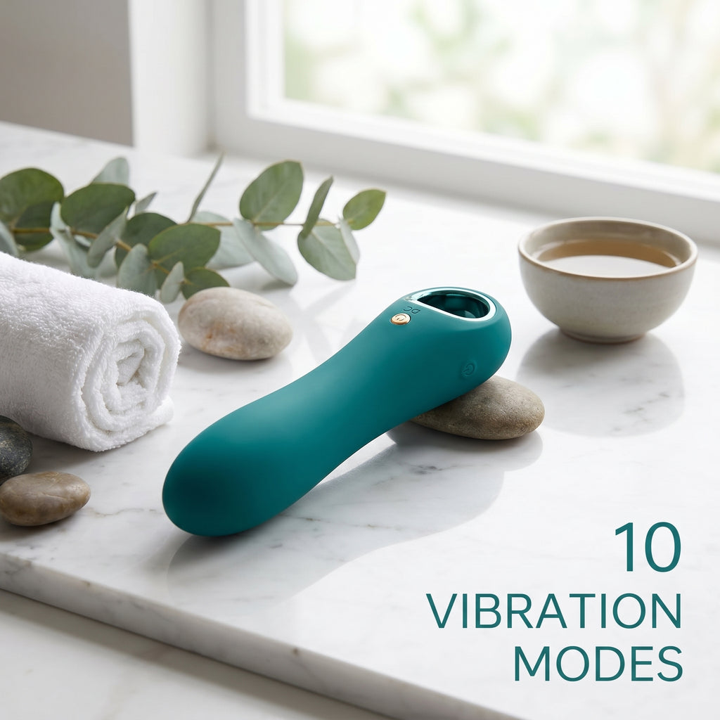 10-Mode Versatile Silicone Multi-Functional Vibrator: Powerful Precision & Waterproof Design