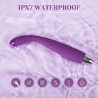 SVAKOM 4-in-1 Ergonomic G-Spot Vibrator - IPX7 Waterproof Food-Grade Silicone Multi-Speed Whisper-Quiet Premium Intimacy Massager