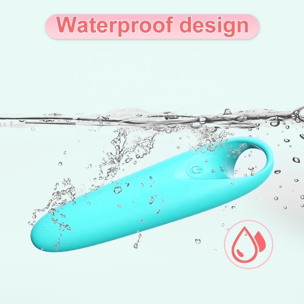 Mini Portable Bullet Vibrator - 12 Vibration Modes Waterproof Rechargeable Silicone Clitoral G-Spot Intimacy Massager