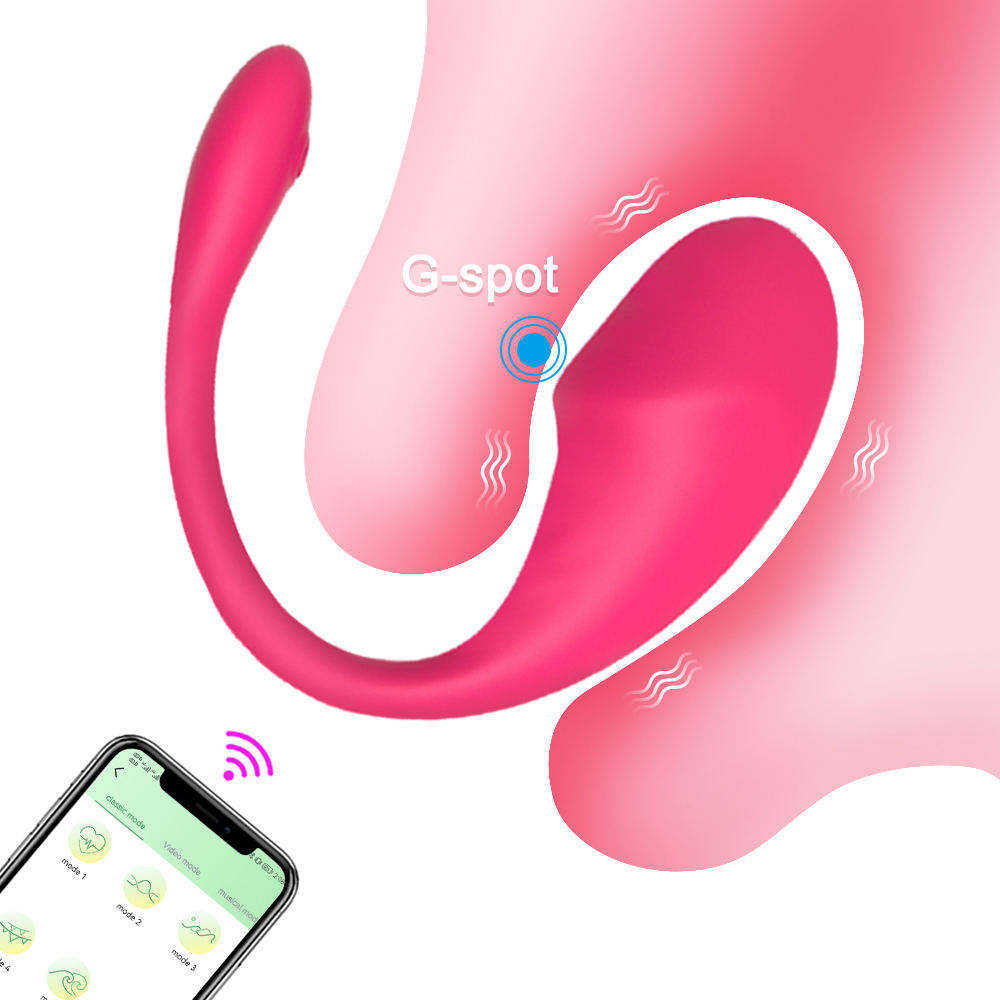 App Remote Controlled Wearable Panty Vibrator - Waterproof Silicone 10-Speed G-Spot Clitoral Massager For Couples Play