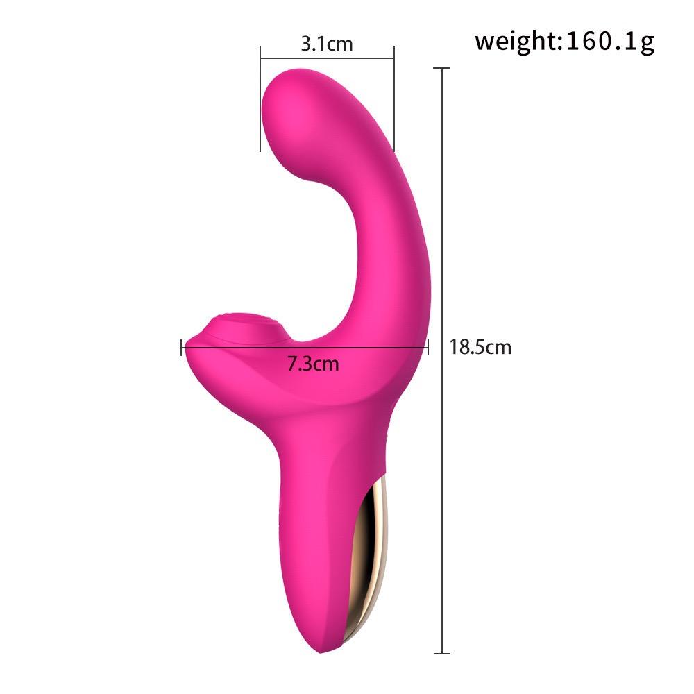 Dual Stimulation Rabbit Vibrator - 10 Flapping And 10 Vibration Modes Magnetic Rechargeable Waterproof Massager