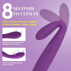 SVAKOM 4-in-1 Ergonomic G-Spot Vibrator - IPX7 Waterproof Food-Grade Silicone Multi-Speed Whisper-Quiet Premium Intimacy Massager