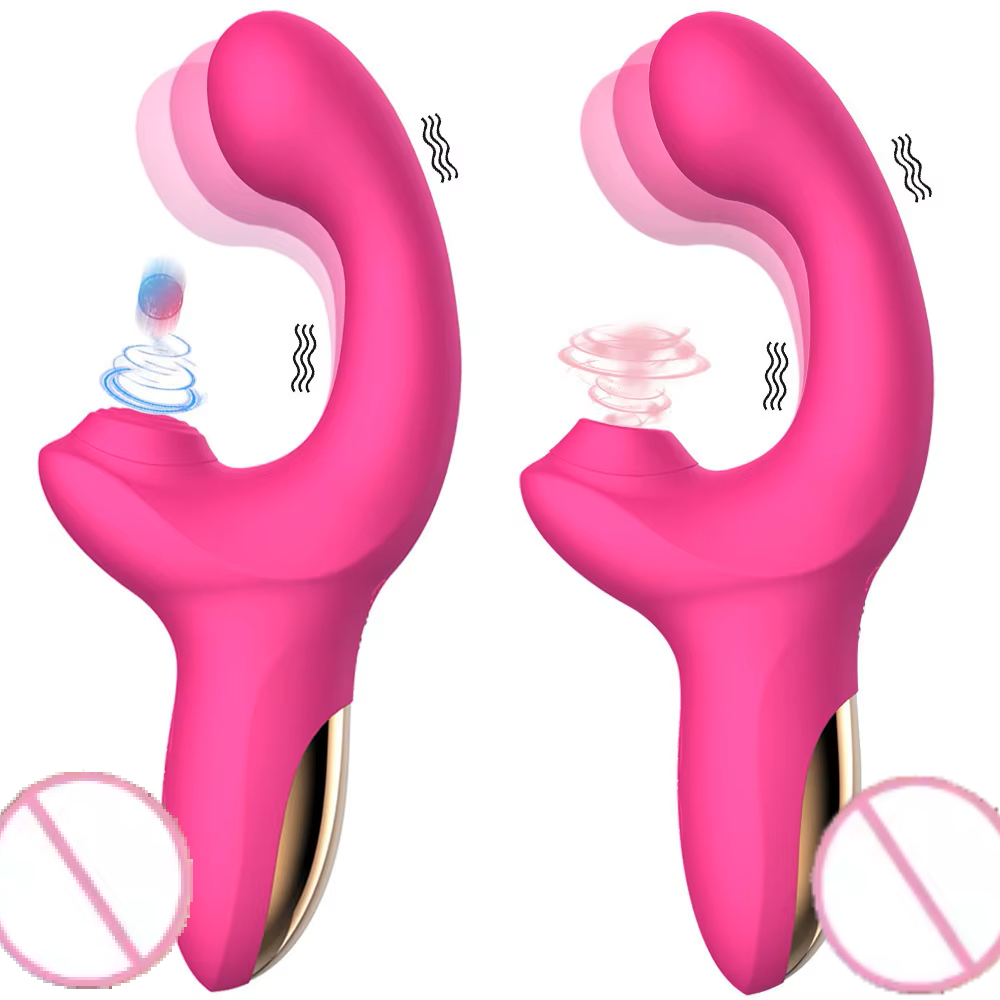 Dual Stimulation Rabbit Vibrator - 10 Flapping And 10 Vibration Modes Magnetic Rechargeable Waterproof Massager