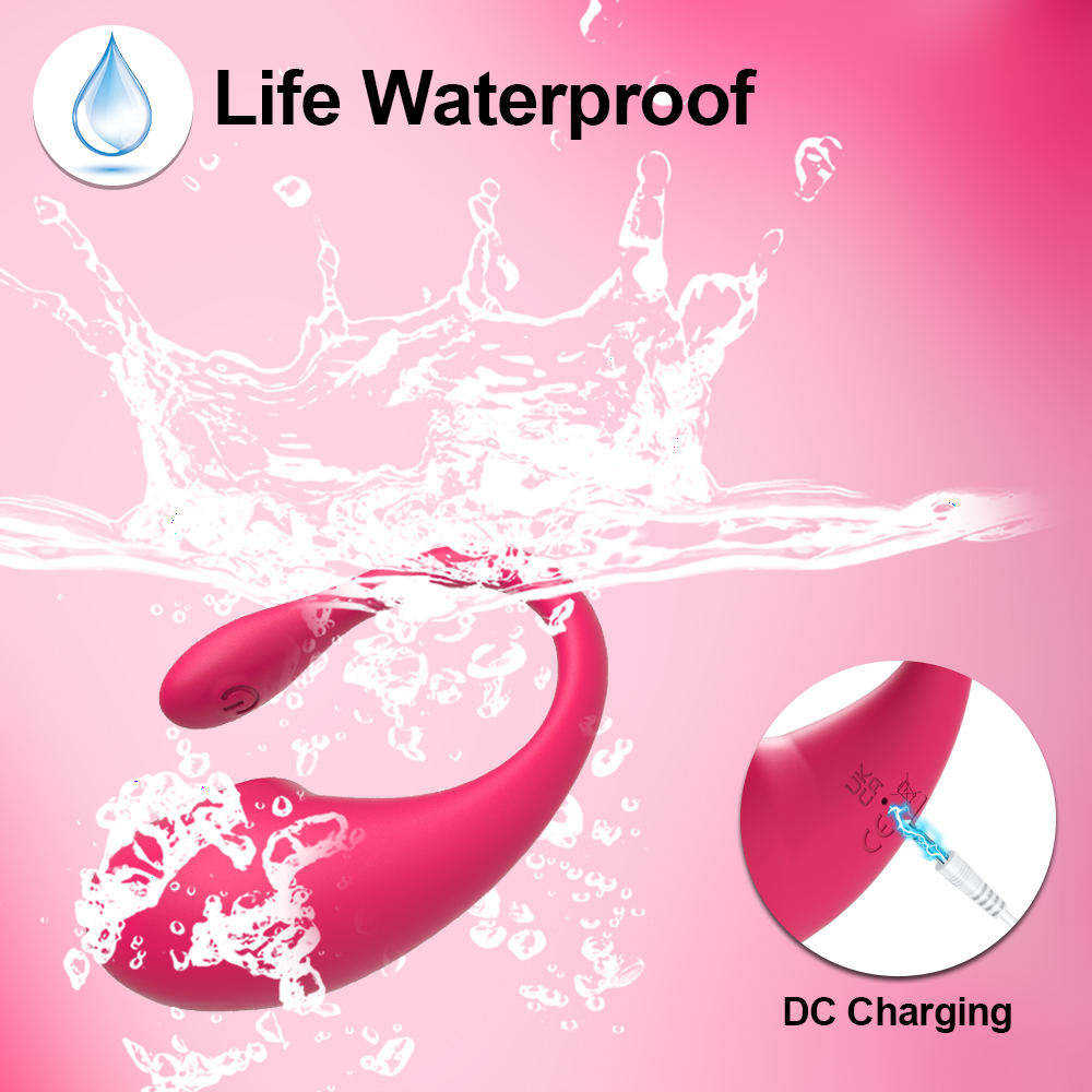 App Remote Controlled Wearable Panty Vibrator - Waterproof Silicone 10-Speed G-Spot Clitoral Massager For Couples Play