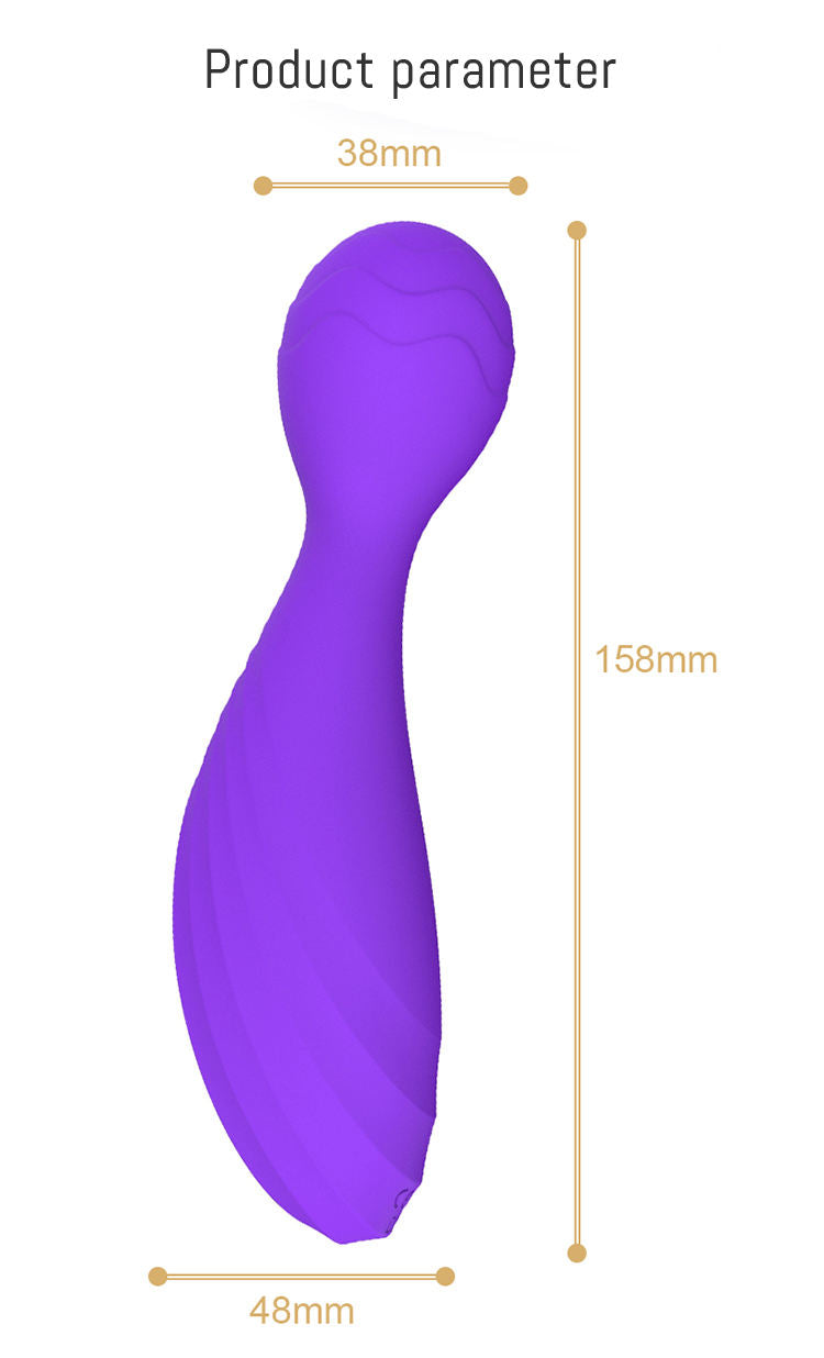 Premium 23.5° Curved G-Spot Vibrator - Waterproof, Multi-Speed Rechargeable Silicone Massager For Complete Pleasure