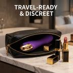 Ergonomic Purple G-Spot Vibrator - Waterproof, USB Rechargeable, Travel-Friendly Silicone Sex Toy For Ultimate Self-Care