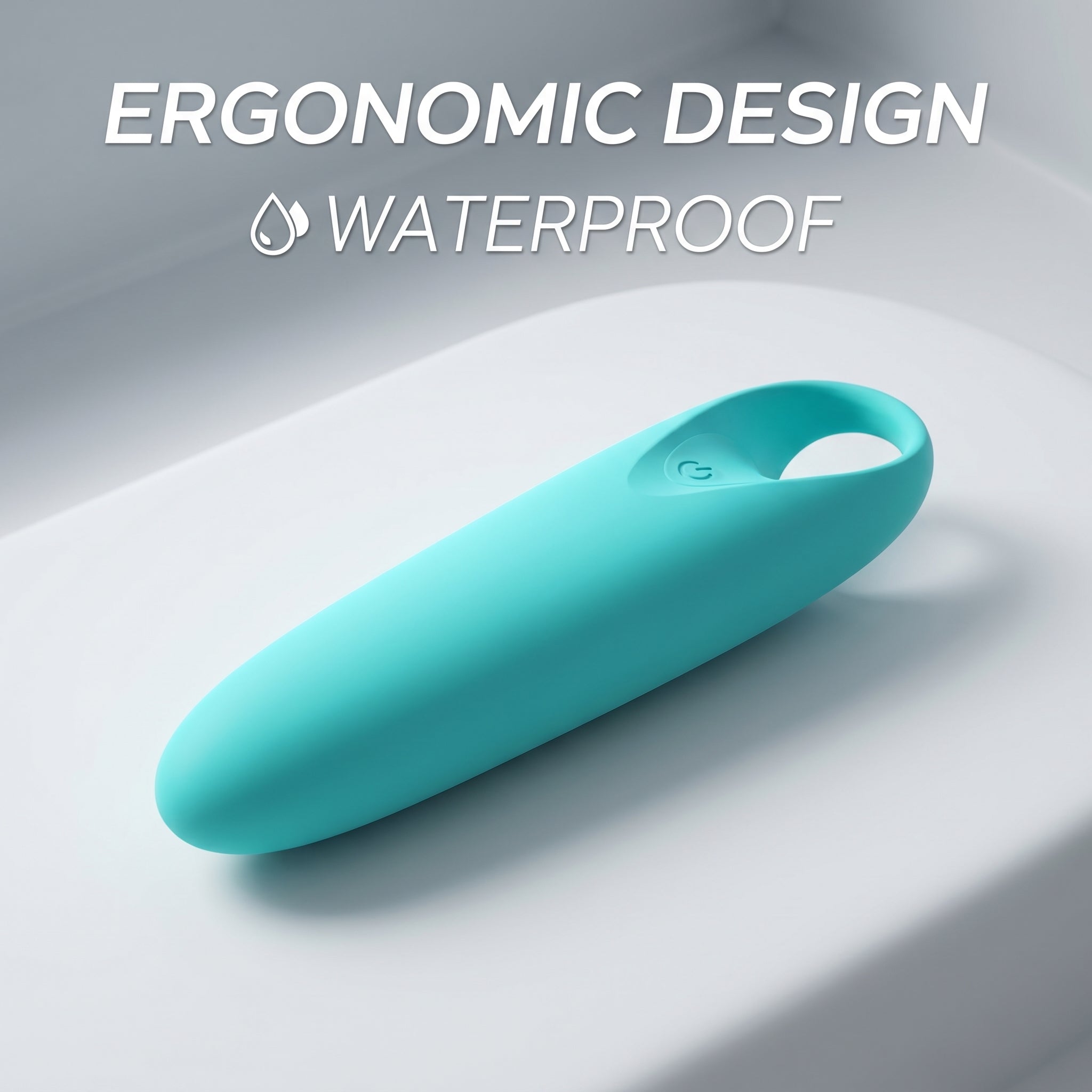 Mini Portable Bullet Vibrator - 12 Vibration Modes Waterproof Rechargeable Silicone Clitoral G-Spot Intimacy Massager