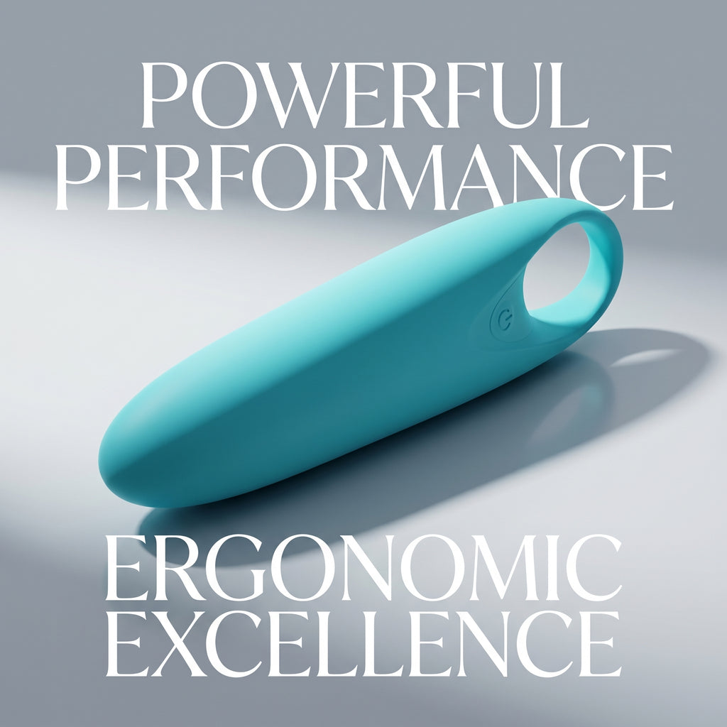 Mini Portable Bullet Vibrator - 12 Vibration Modes Waterproof Rechargeable Silicone Clitoral G-Spot Intimacy Massager