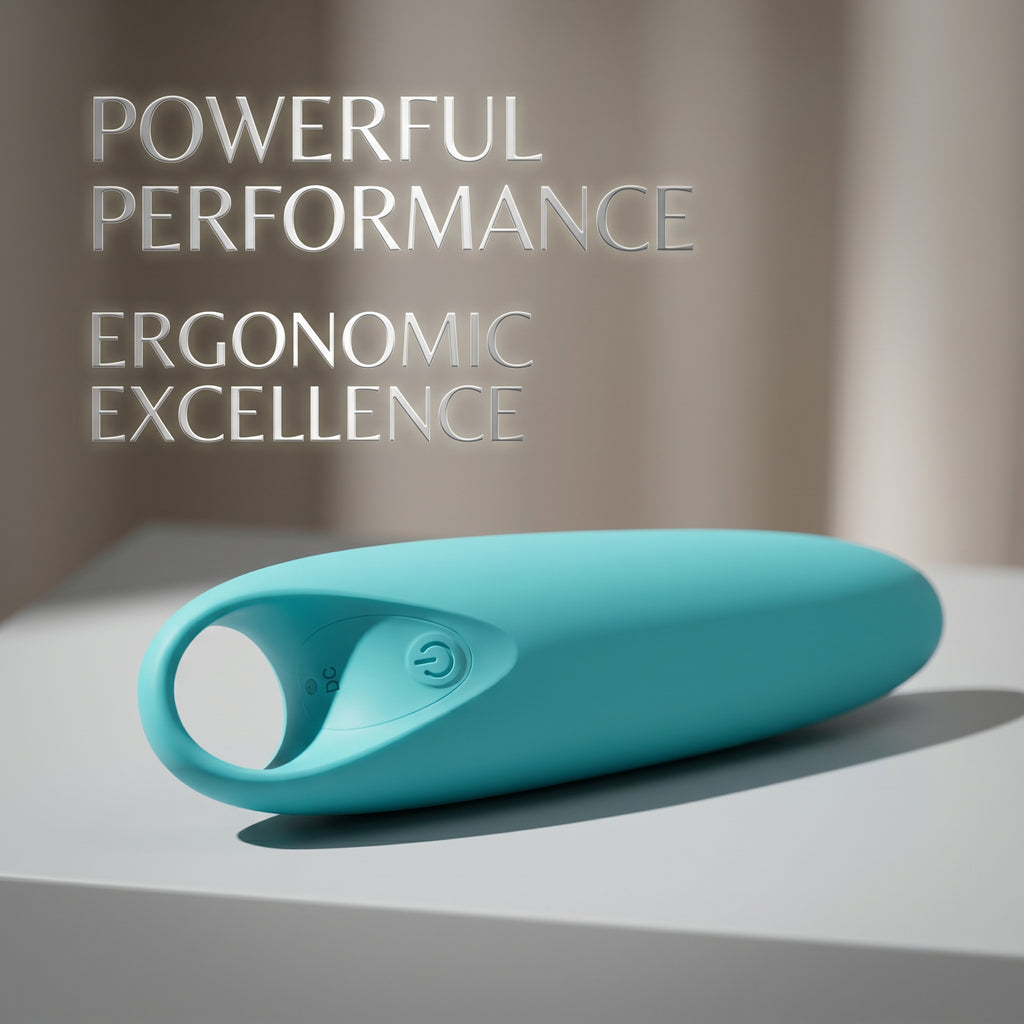 Mini Portable Bullet Vibrator - 12 Vibration Modes Waterproof Rechargeable Silicone Clitoral G-Spot Intimacy Massager