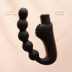 Dual-Action G-Spot & A-Spot Stimulating Vibrator: Flexible, Textured Precision