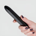 Black Classic Bullet Massager – 17.5cm Waterproof Personal Body Vibrator with Variable Speed